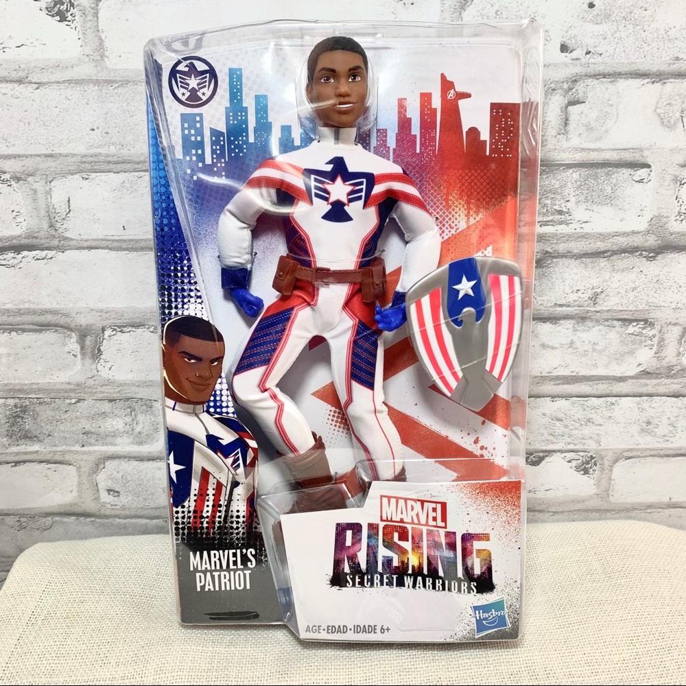 Marvel Rising Secret Warriors Marvel’s Patriot Action Figure Doll Hasbro - NEW